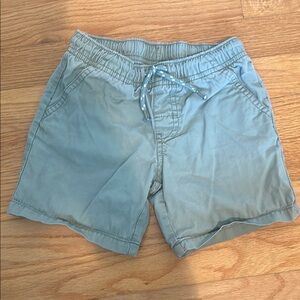 Green Casual Shorts